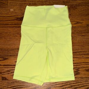 Aerie Neon Green Biker Shorts